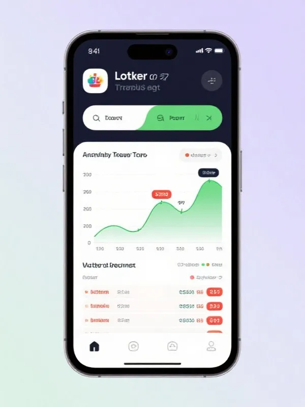 台湾大乐透 App 界面展示