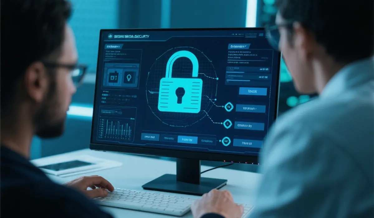 技术人员监控数据安全与加密系统